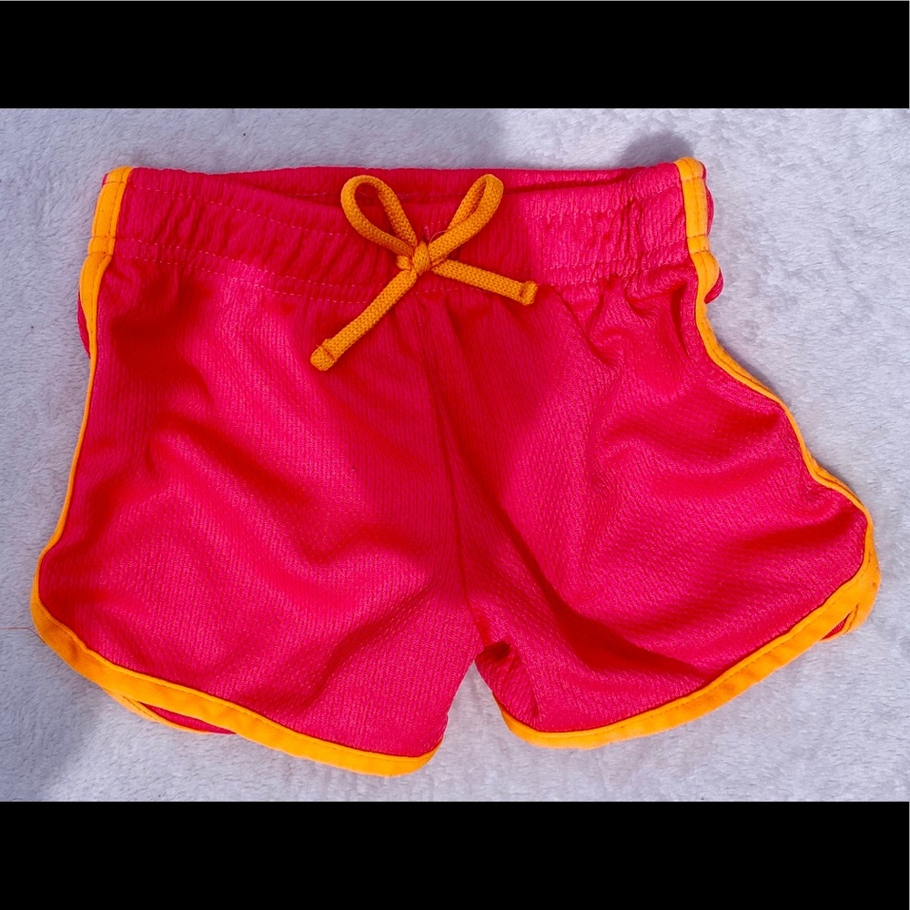 Pink and orange comfy / workout shorts